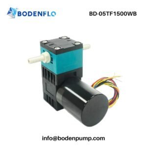 BD-05TF1500WB 12V liquid pump with compact diaphragm pump head and brushless motor for OEM fluid transfer