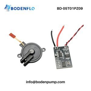 BD-05T01PZ09 piezoelectric micropump with external driver board for OEM pneumatic airflow systems
