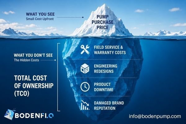 An iceberg diagram showing the small 