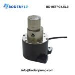 BD-05TFG1.5LB compact liquid gear pump with metal pump head and side fluid port