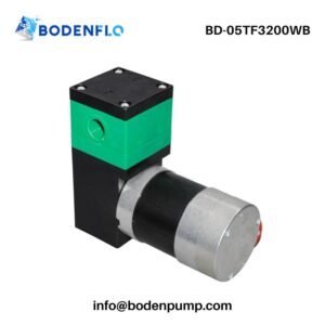 BD-05TF3200WB micro diaphragm liquid pump with compact pump head and DC motor for OEM fluid systems