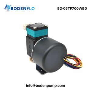 BD-05TF700WBD micro diaphragm liquid pump with compact motor and dual pump head for OEM fluid systems